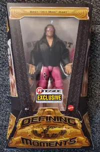 WWE Bret Hart Defining Moments Ringside Exclusive Mattel