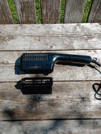 Dual Voltage 1600 Watt Hair Dryer With Comb Attachment