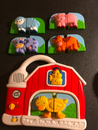 Toy - Leap Frog Fridge Farm Magnetic Animal $20, English French