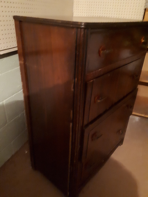 Vintage early 1900s solid wood Dresser Dressers & Wardrobes