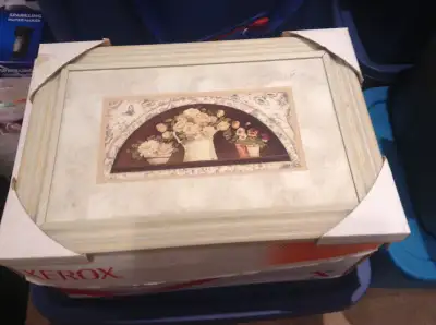 We have assorted painting / Wall hanging for sale. First one is Brand New by Kathryn White 15X20 inc...