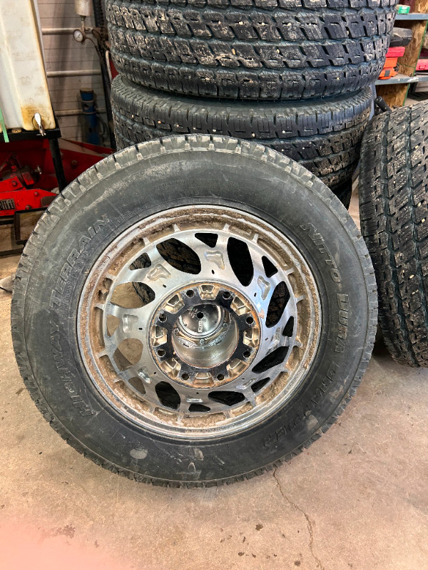 Dura Grappler and Fuel Wheels. Set of 6 tires (for Dually) dans Pneus et jantes  à Winnipeg - Image 3