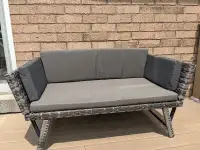 Patio/ Deck Love Seat with cushions