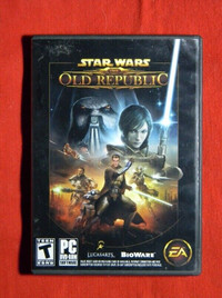 STAR WARS THE OLD REPUBLIC PC DVD-ROM COMME NEUF TAXE INCLUSE