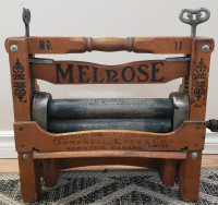 Wood Clothes Wringer Melrose No II Hamilton 