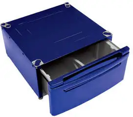 LG washer/dryer laundry  pedestal drawer, View more