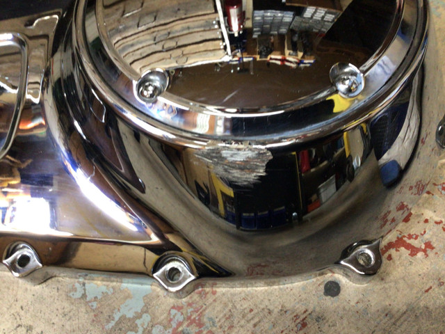 Harley chrome primary cover  in Other in Dartmouth - Image 3
