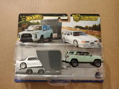 Hot Wheels Team Transport Toyota Supra 4Runner 1:64 diecast car, View more