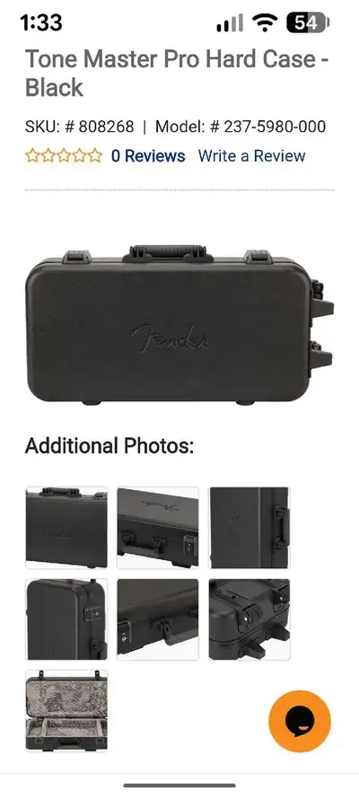 Fender tonemaster pro case , View more