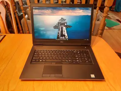 Model: Precision 7730 with Intel® Core™ Processor i7-8750H 6 Core 9M at 2.2GHz up to 4.1GHz Turbo 45...