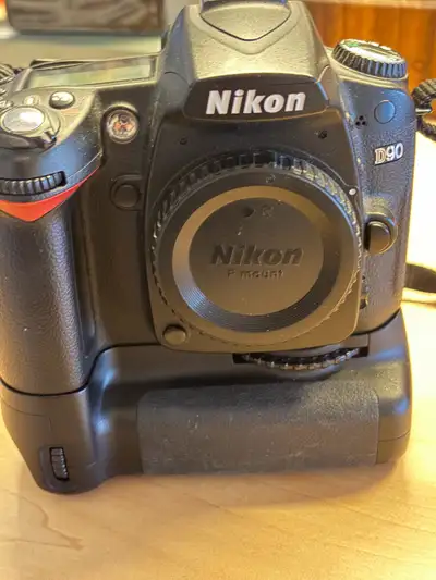 Nikon D90 with grip, View more