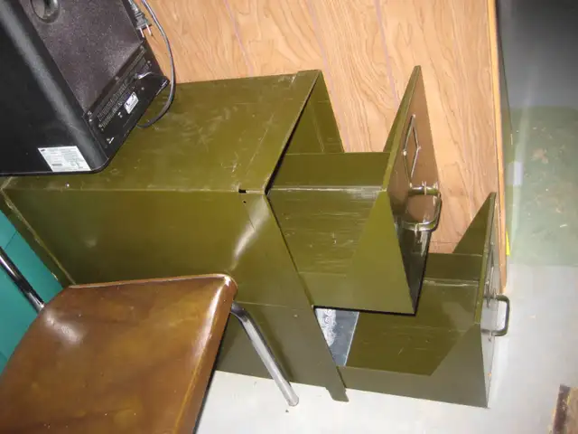FS: IKEA long MALM style wall shelf, a rare letter file cabinet in Bookcases & Shelving Units in Ottawa - Image 4