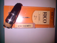 CLARINET, BASS Clar. Mouthpieces + Rico 2.5 (23) NEW REEDS