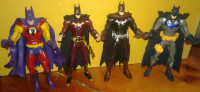 Batman 4x figurines de 6 1/2 pouces/inches figures x4 (add no.1)