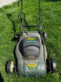 Yardworks 14 inch electric mower 