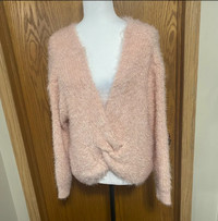 Cute pink xl light sweater