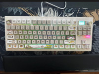  Custom, mechanical keyboard 