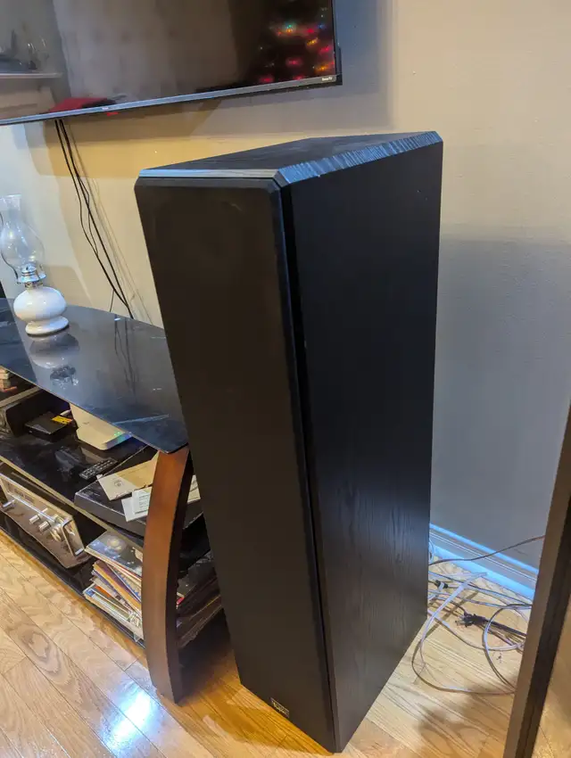 USED ACOUSTIC PROFILE 88.7 FLOOR SPEAKERS GOOD WORKING in Speakers in Markham / York Region - Image 10
