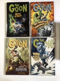 The Goon tpb comic set. 