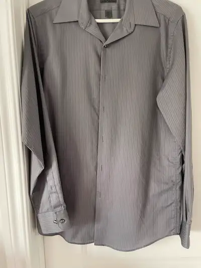 Men’s long sleeve dress shirts Size 14 1/2 collar 32/33 sleeve, View more