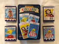 Kidz Cardz (4 jeux de cartes collection d'enfants)