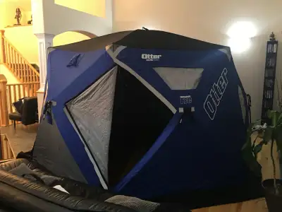 Otter resort 6 sided icefishing tent full thermal, View more