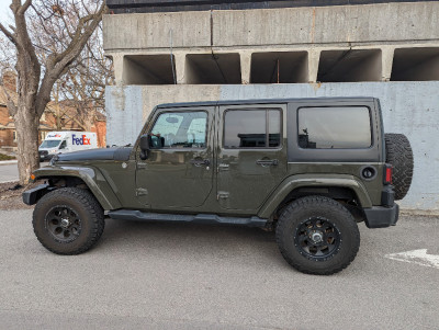 2015 -Jeep-Wrangler Sahara Unlimited, 148K,4dr, Alpine audio sys