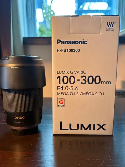Lumix G Vario 100-300mm, View more