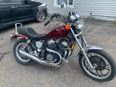 Was given this bike free from a coworker and had it repaired. New tires, battery, cleaned carbs, oth...