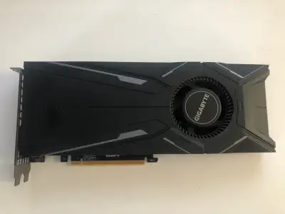 GIGABYTE GeForce RTX 2080 Ti 11GB GDDR6 Graphics Card (GV-N208TTURBO-11GC)
