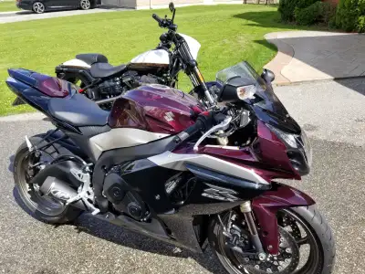 Selling our beloved GSX-R1000 due to a move. This bike is in like-new condition and runs perfectly....
