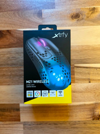 Xtrfy MZ1 Wireless Black "Zy's Rail" Ultralight Gaming Mouse