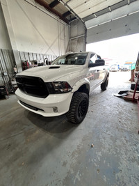 2021 Ram 1500 with 6" Lift
