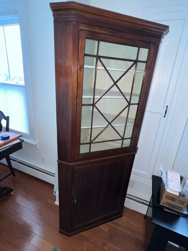 Antique Corner Display Cabinet in Hutches & Display Cabinets in Bridgewater