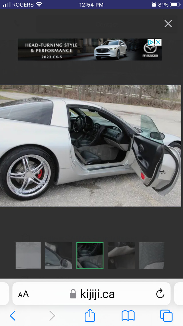 2001 C5 CORVETTE 6 SPEED MANUAL in Cars & Trucks in Kitchener / Waterloo - Image 3