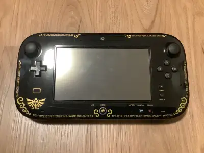 PLS READ Zelda Limited Edition Nintendo Wii U Gamepad FOR REPAIR, View more