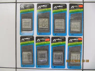 Classic Melotone 40pc lot Of 3AG 5amp Slow Blow Fuses Circa1980s, View more