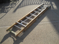 14 foot wood extension ladder