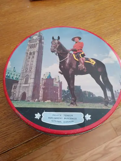 RCMP TIN Royal Canadian Mounted Police Parliament Building Peace Tower C S ALLWEN & Co Ltd Montreal,...