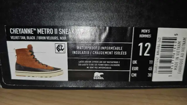 SOREL CHEYANNE METRO II SNEAKER WATERPROOF Boot in Men's Shoes in Oakville / Halton Region - Image 7