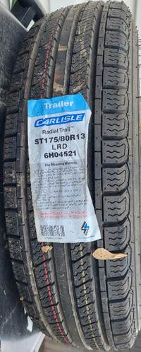 ST175/80R-13 Carlisle Road Trail 8 Ply (D) Brand New