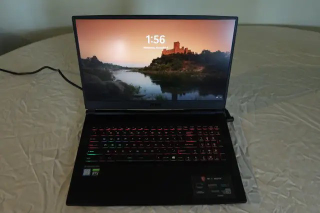 MSI Laptop - 144hz, i7 9850H 4.5Ghz, RTX 2070, 16GB, 500GB NVME in Laptops in St. Catharines