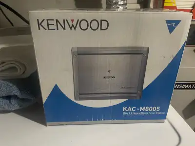 Kenwood Amp, View more