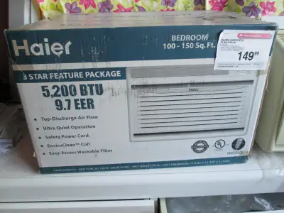 Haier Room Air Conditioner 5,200 BTU, View more