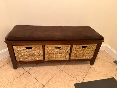 Bench with Storage , View more