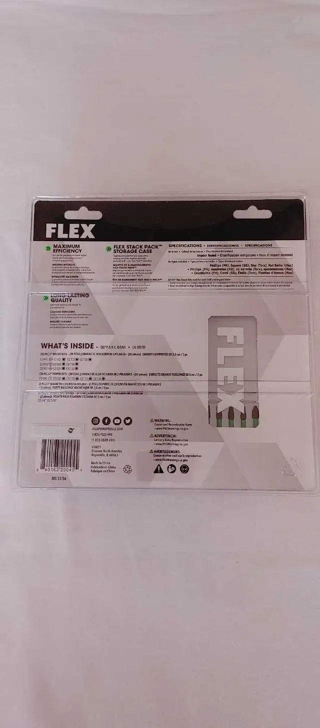 Flex 29pc impact driver bit set. in Hand Tools in Calgary - Image 3