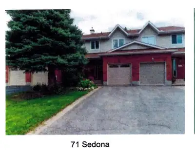 Room rent $750 a month located at Sedona Street in Barrhaven. All inclusive and laundry in the home....