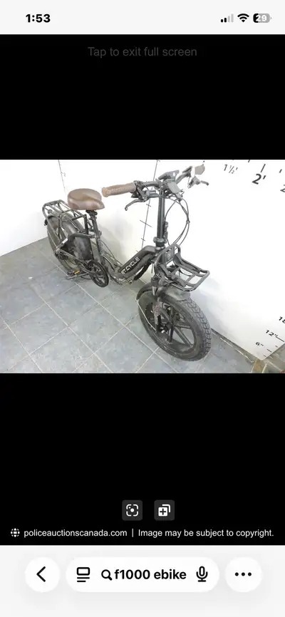 et cycle f1000 ebike, View more