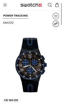 Brand New Swatch Plus Watch (KAICCO SUSB406)
