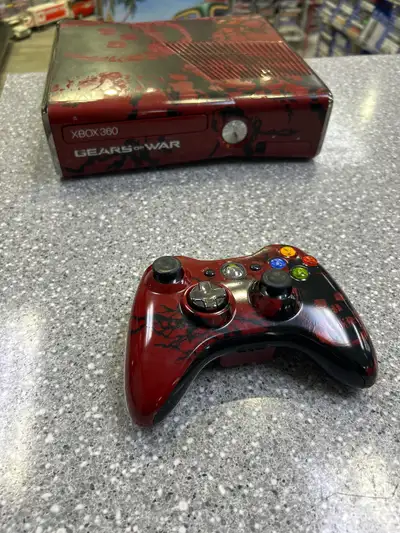 Xbox 360 320GB Gears Of War With Controller We do offer a 30 day warranty and can test before you bu...